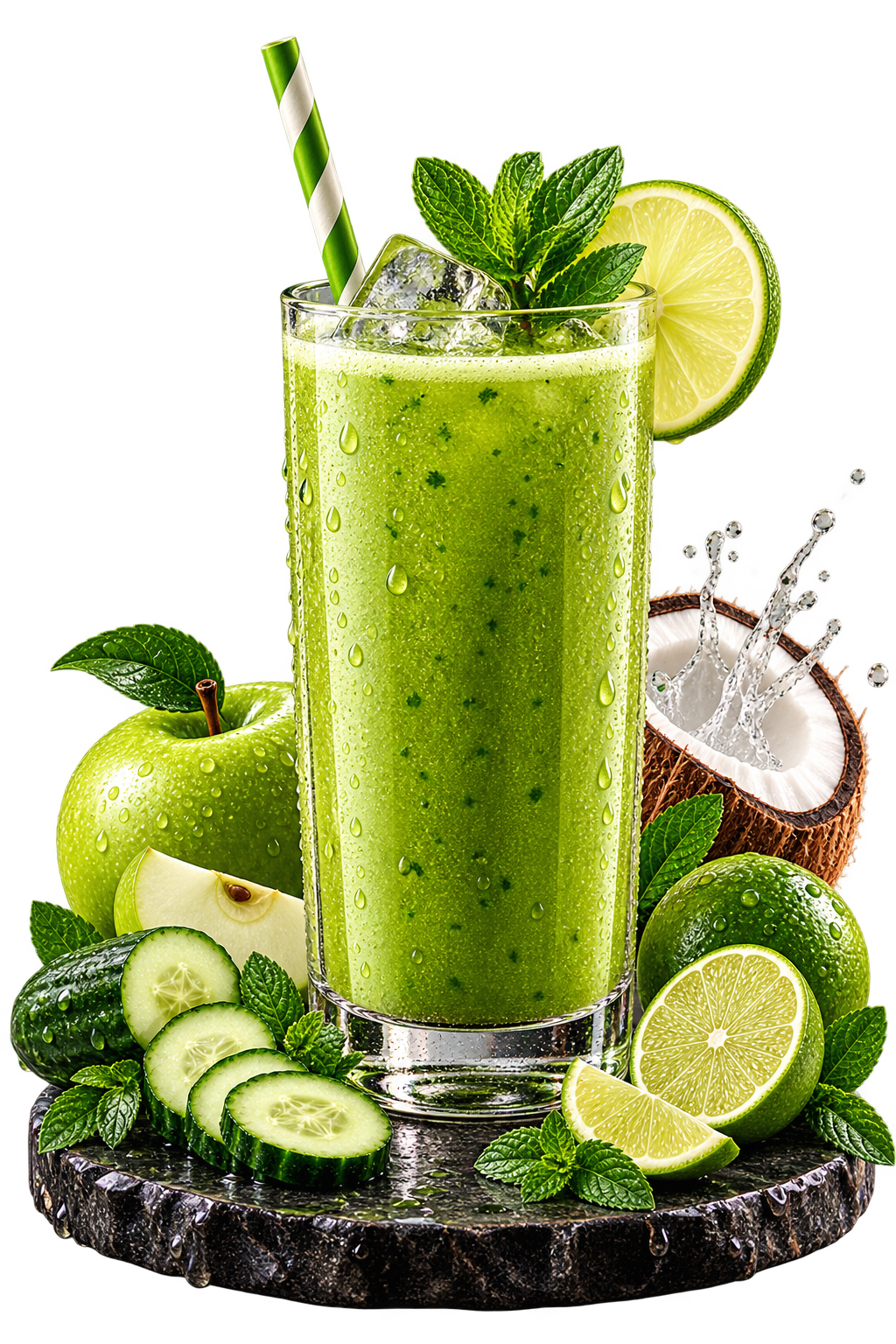 Fresh orange juice with oranges and citrus leaves